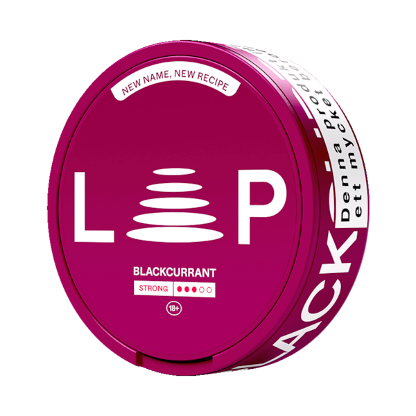 LOOP Blackcurrant Strong can