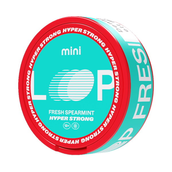 LOOP Fresh Spearmint Mini Hyper Strong can