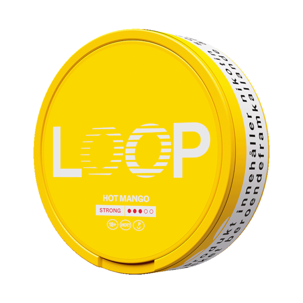 LOOP Hot Mango Strong can