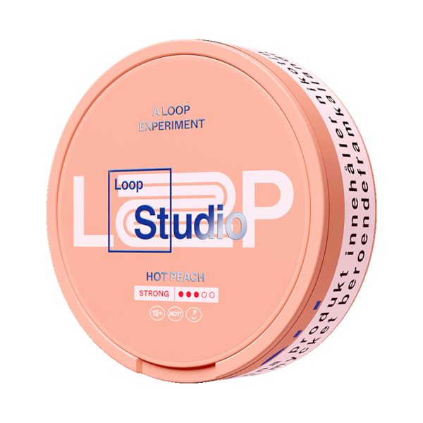 LOOP Hot Peach Strong can