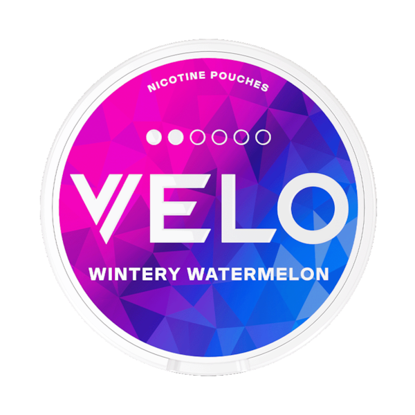 VELO Wintery Watermelon Mini can